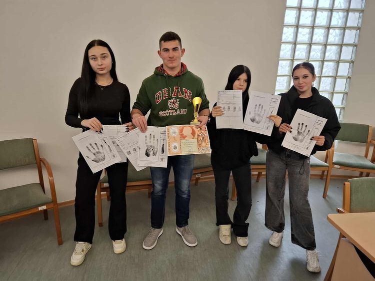 1. helyezést értünk el a bűnügyi vetélkedőn