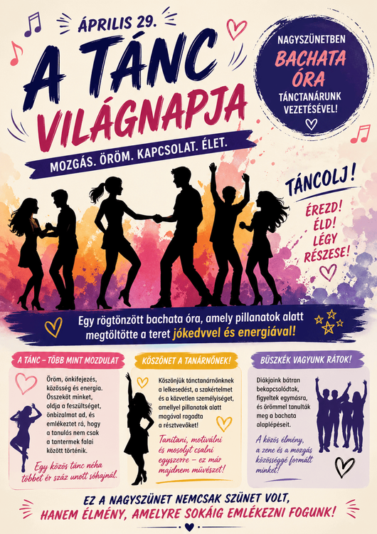 Tánc Világnapja iskolánkban