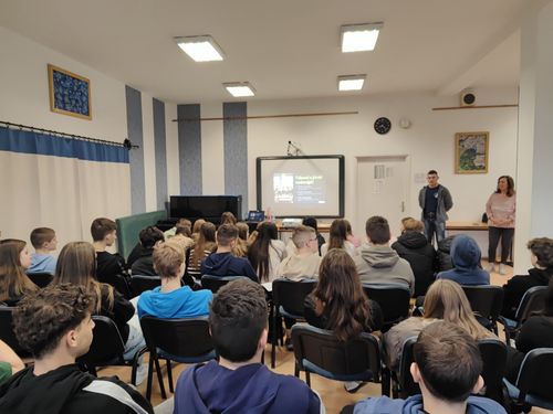 Továbbtanulási tájékoztatót tartottunk